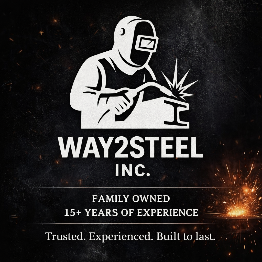 Way2Steel Inc. welder emblem